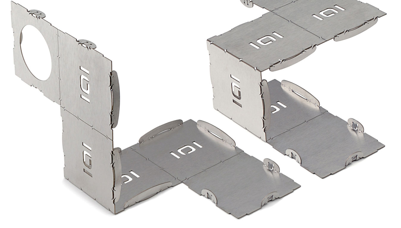Closeup of manufacturing components