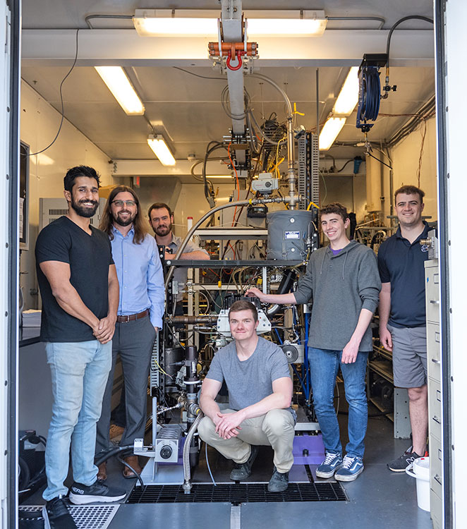 Lawler with research team at CUICAR.