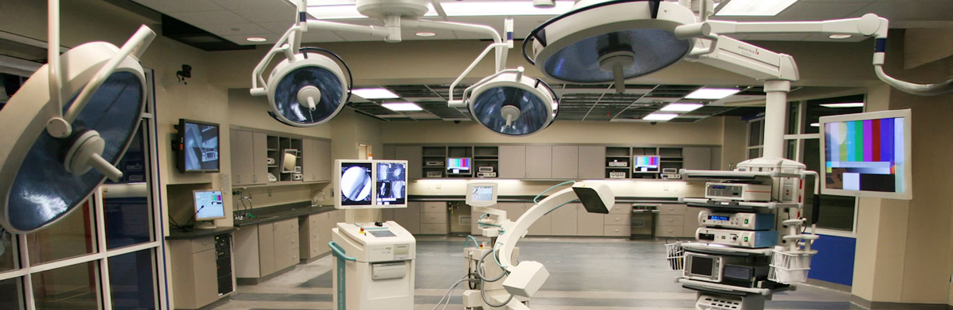 Inside training lab 