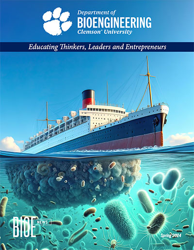 Cover of the Spring 2024 Newsletter