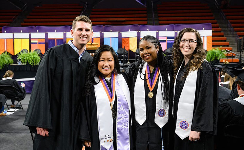 Graduates at Little John Coliseum.