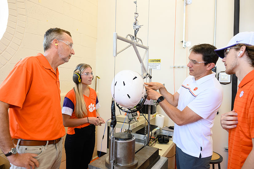 Football helmet research