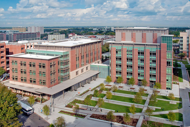 Aerial view of Clemson MUSC facility