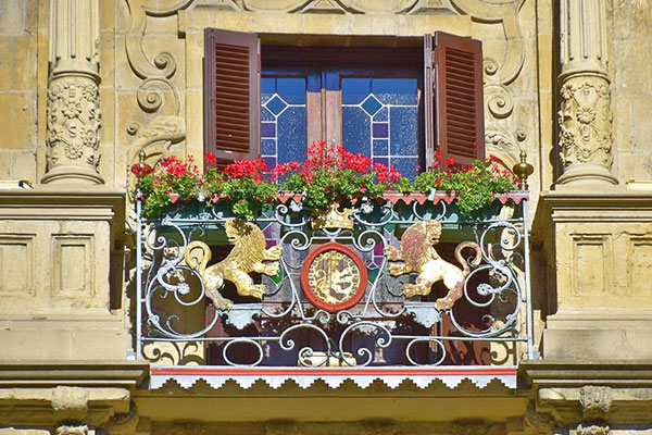 A window in Spain