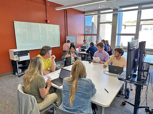 Hands-on collaboration in the classroom