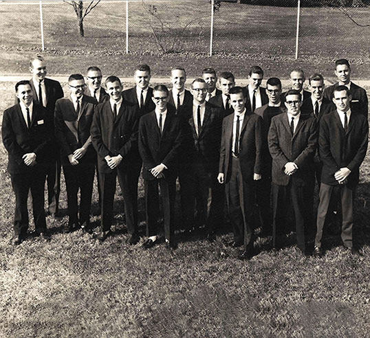 Class of 1963 historical photo.