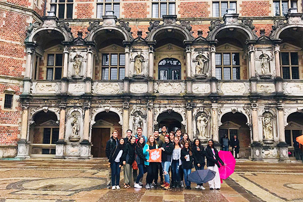 Group in Denmark with Tiger Rag.