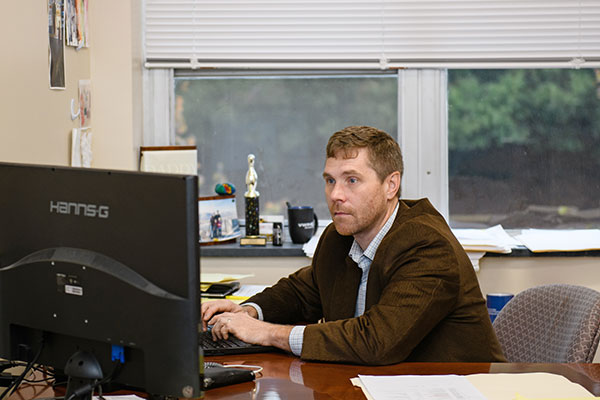 Birtwistle in office working