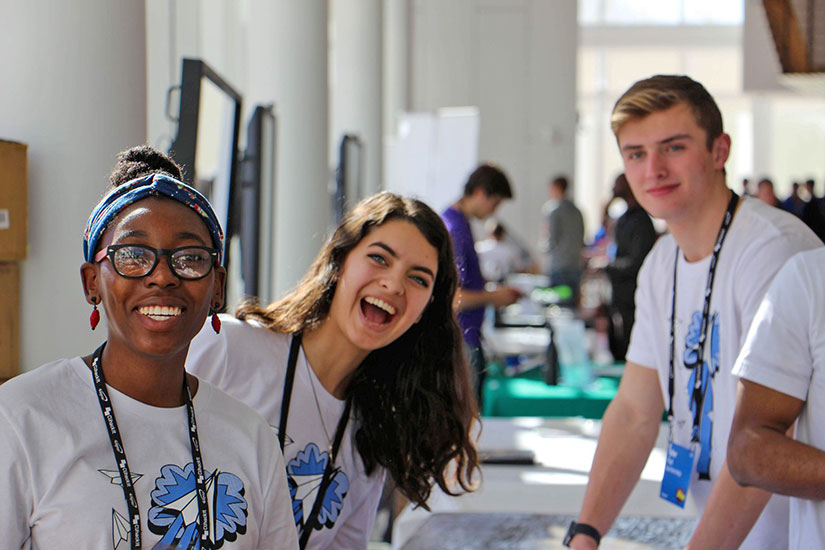 Students at cuhackit