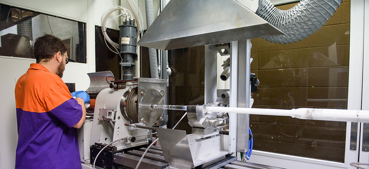 Graduate student at AMRL facility