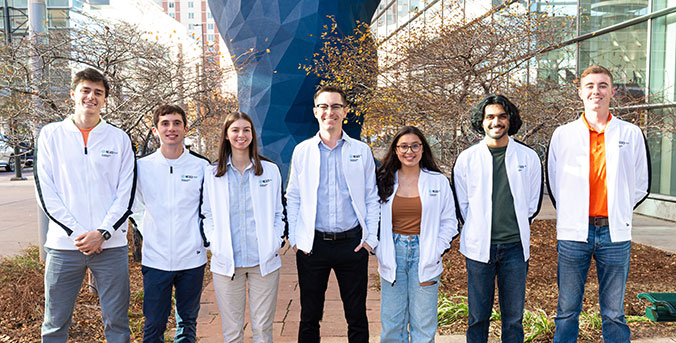 Group of students and faculty member of the SCC Team