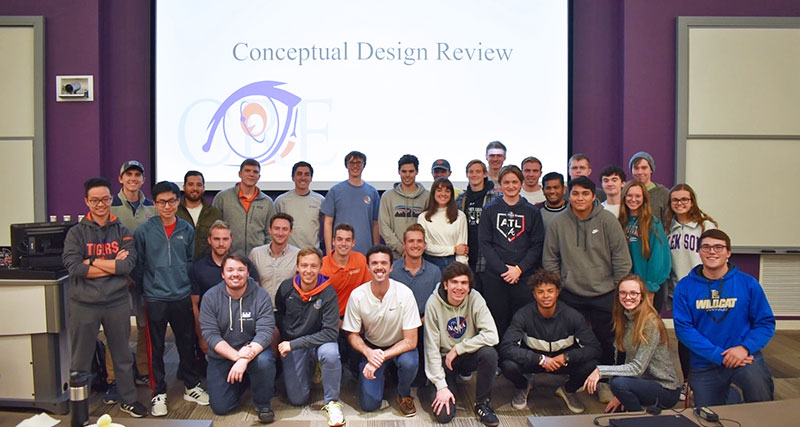 Rocket team gathered to brainstorm ideas