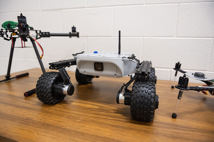 Drone equipment used by IS-WIN Lab