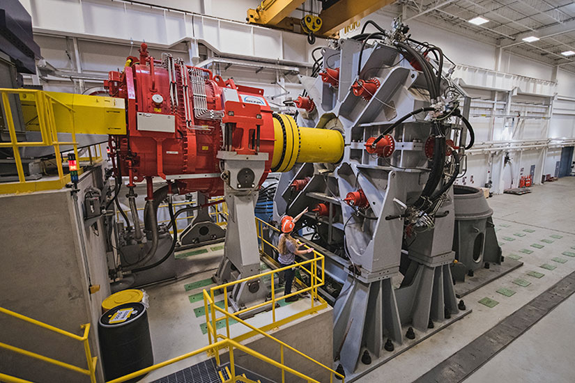 Inside of the Dominion Energy Innovation Center