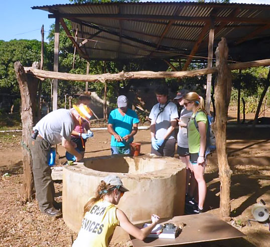 Engineers Without Borders participants.