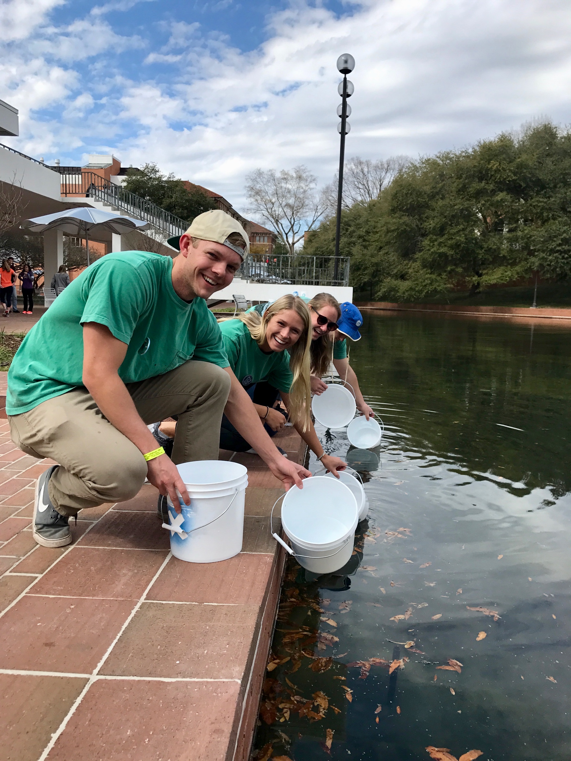 Environmental Engineering Club at the Walk For Water