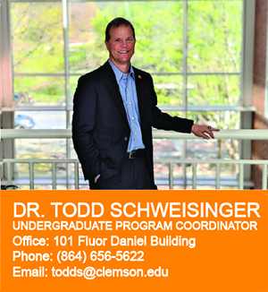 Todd Schweisinger, ug program coordinator, click to email.