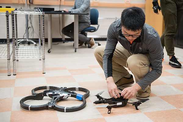 Student in Wang laboratory