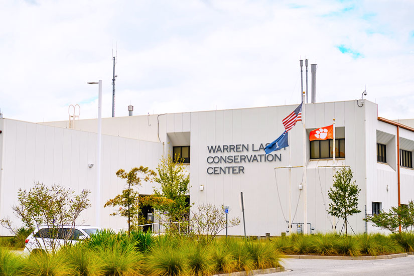 Warren Lasch Conservation Center exterior in N. Charleston region