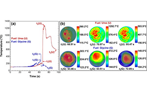 Urea and glycine fuel used to synthesize LLZO powder via microwave-assisted solution combustion
