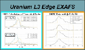 X-ray absorption fine structure shows formation of beta-uranium oxide from uranium salts