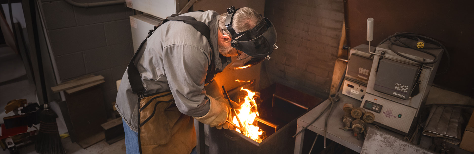 Team member cooling metal