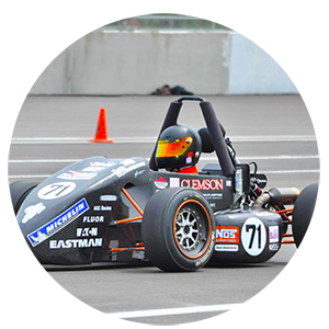 Kevin Carlson Formula SAE car