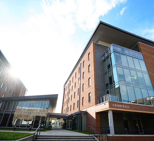Exterior view of dorm