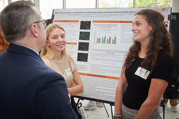 Group in Watts at poster session