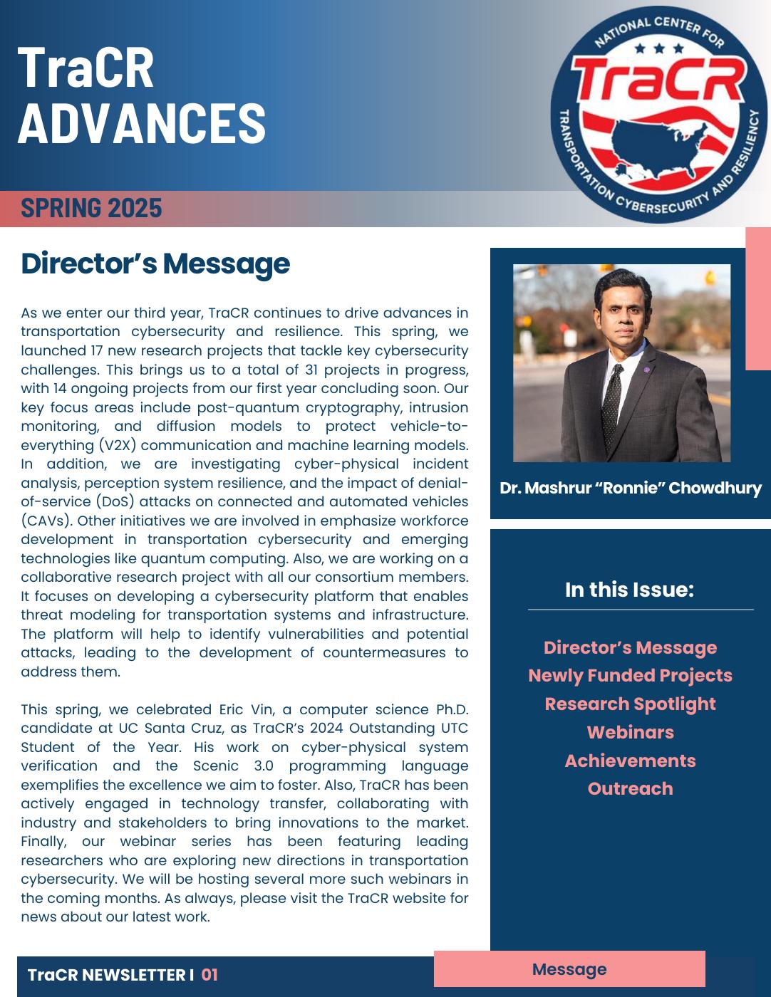 Spring Newsletter