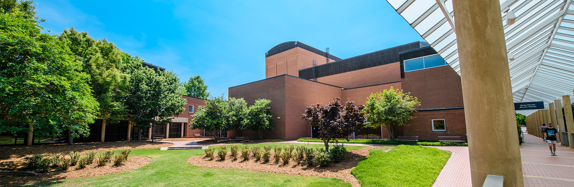 Brooks Center exterior of building