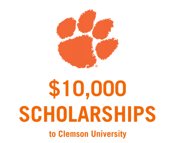 Lyceum Scholars Program $10,000 Scholarships to Clemson University.