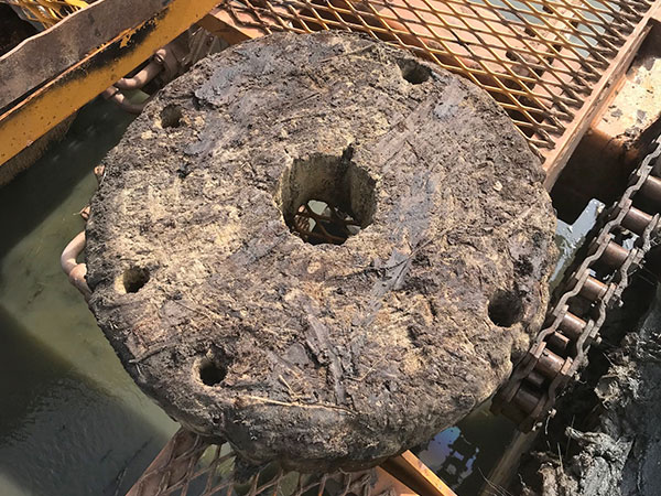 SCDNR Quern Wheel
