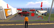 Immersive Virtual World to Enhance Driver Training