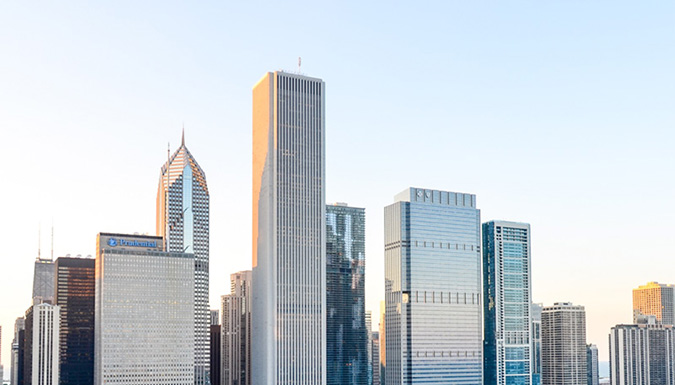 skyscrapers in Chicago
