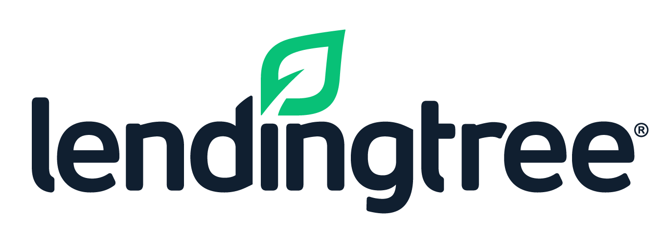 LendingTree logo with a green leaf icon above the wordmark.
