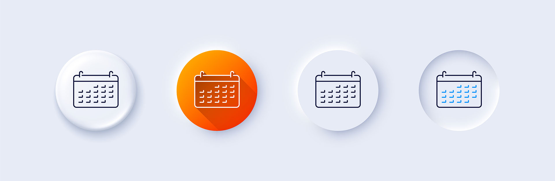 Calendar icons