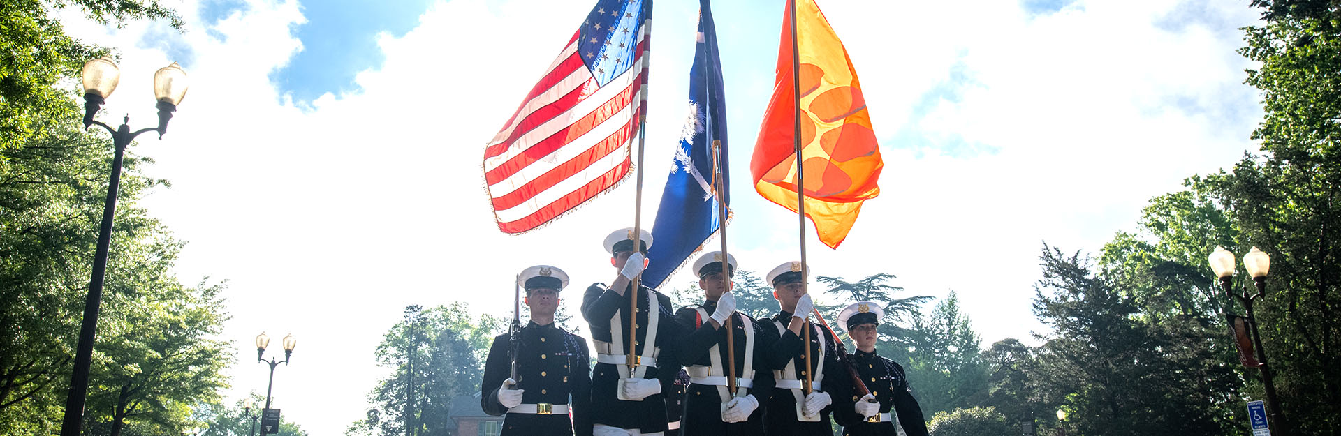 Mile of Honor walk