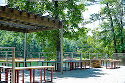 Clemson University Outdoor Lab Deck at Michael’s Mooring