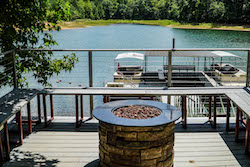 Clemson University Outdoor Lab Deck at Michael’s Mooring