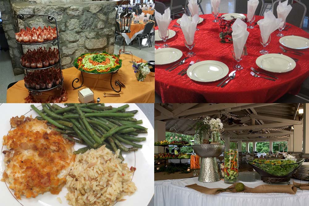 Food Service at the Outdoor Lab for weddings and other events