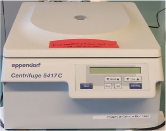 5417C Microcentrifuge, Eppendorf