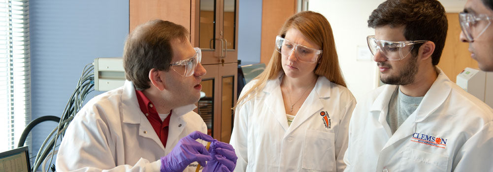 Participants in SC BioCRAFT research at Clemson University, Clemson South Carolina