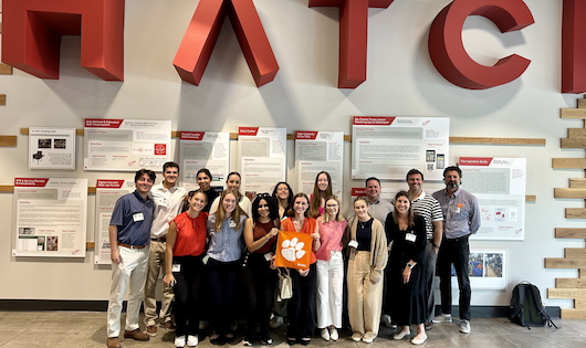 The CUInsights team visited the Chick-fil-A Innovation Hatch facility to meet with industry professionals. 