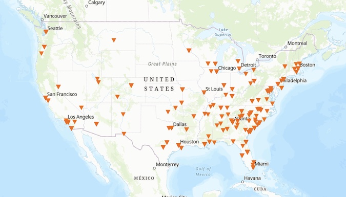 CI Travel Map