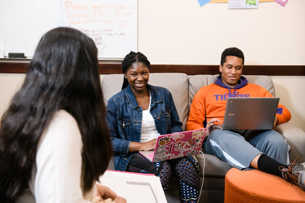 Students Lounging