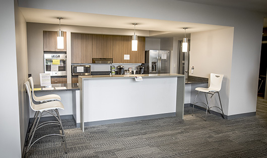 Honors Center kitchen