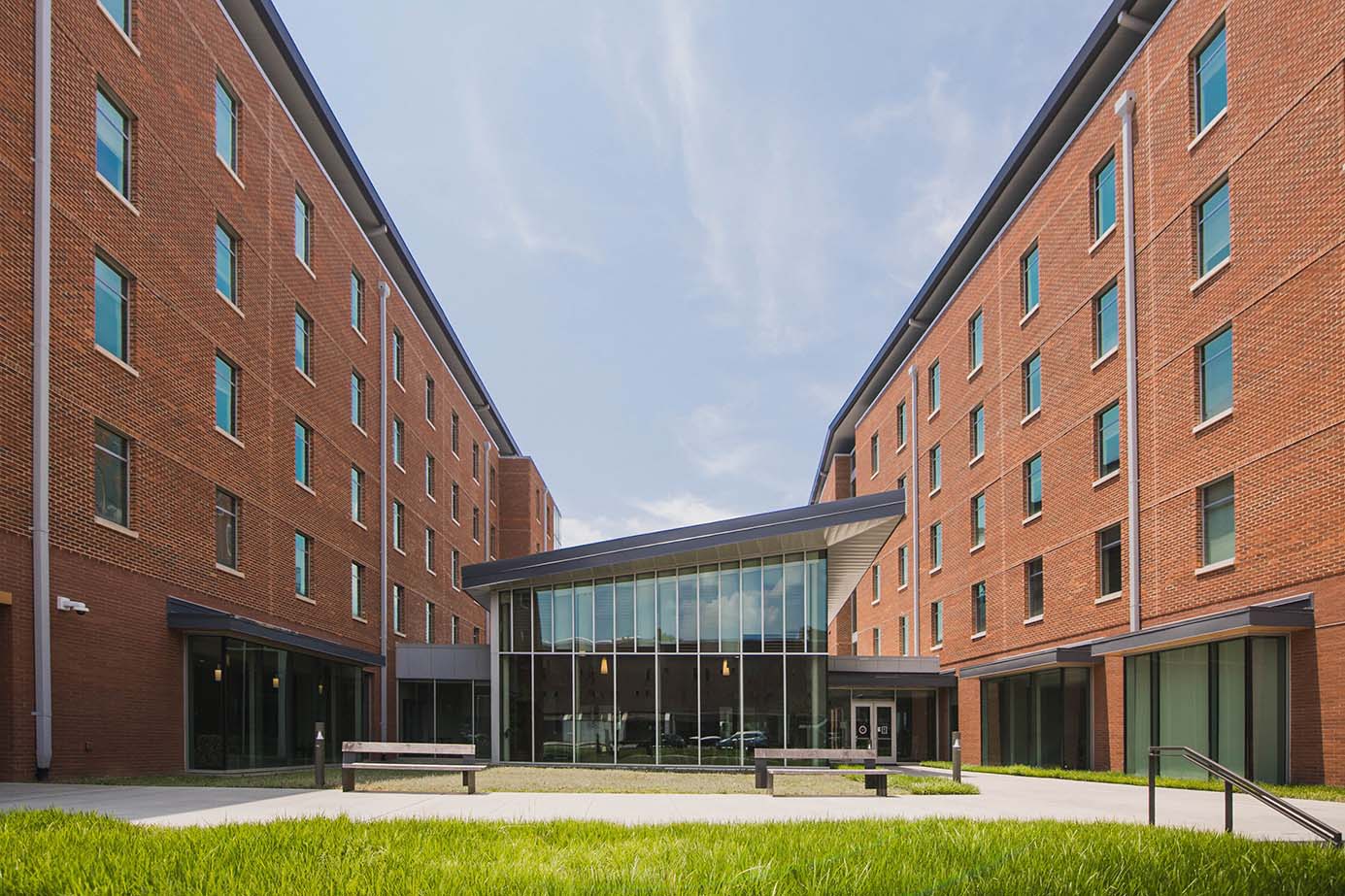 Outside view of the Honors Center