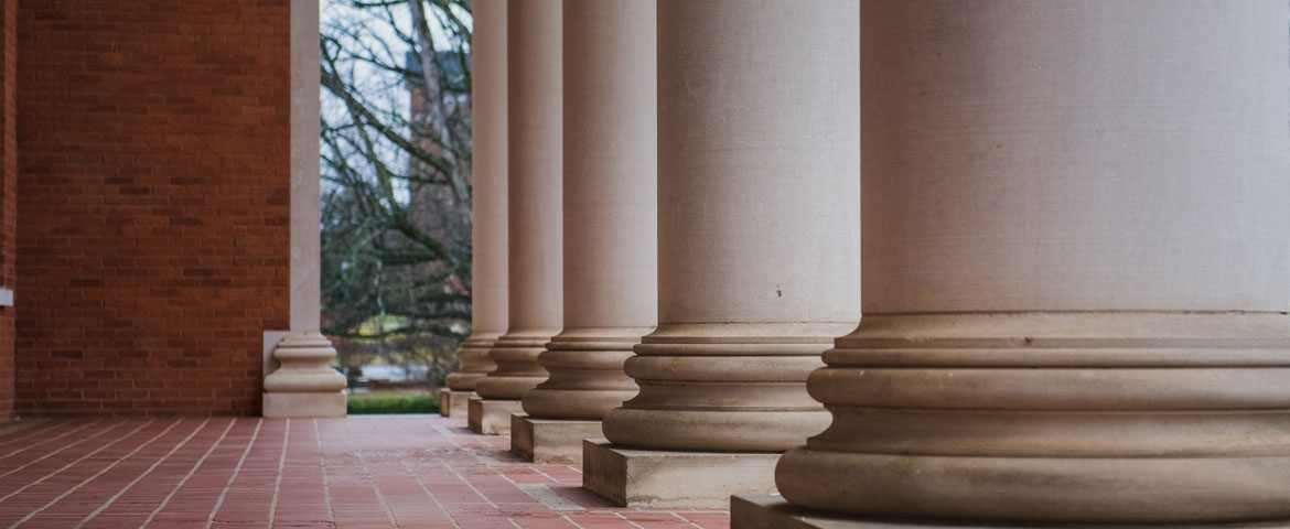 The columns of Sike's Hall