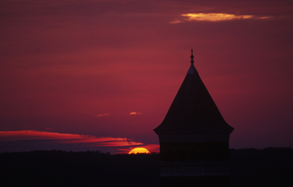 Tillman at sunset